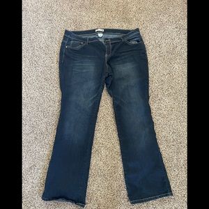 COPY - Women Route66 bootcut jeans classic fit Mediam wash jeans size 18